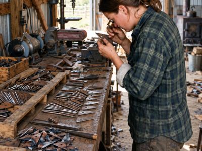 The Elevator Wrote Off 400 Worn Sickle Sections as Scrap — Every Hay Crew in the County Found Her
