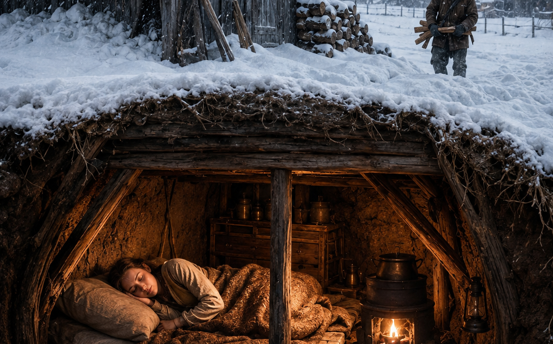 Everyone Thought Margaret Was Burning Her Last Firewood—She Was Actually Sleeping Beneath the Frozen Ground