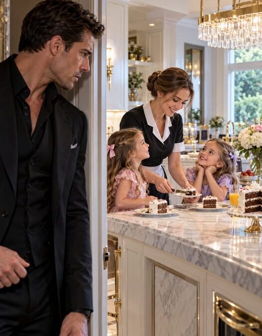 I secretly returned to my mansion to catch the maid I believed was manipulating my daughters, fully prepared to fire her before lunch.