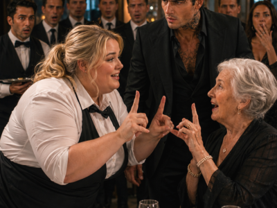 The Mafia Boss Never Understood His Deaf Mother—Then a Shy Waitress Signed One Sentence That Revealed What She’d Been Trying to Tell Him for Years