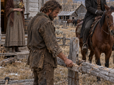 The Wyoming Widow Said She Would Marry Any Honest Cowboy to Save Her Ranch—Then the Stranger Sleeping in Her Barn Became Her Husband, and She Learned the Man She Thought Owned Nothing Was the Callaway Heir Holding the Very Note That Could Take Her Land Away