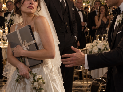 The Mafia Boss Walked Into the Wrong Wedding and Found a Florist Being Mocked at Her Own Altar—But When Her Missing Groom Returned for One Signature, She Discovered Both Men Wanted the Same Property and Refused to Let Either Decide Her Future