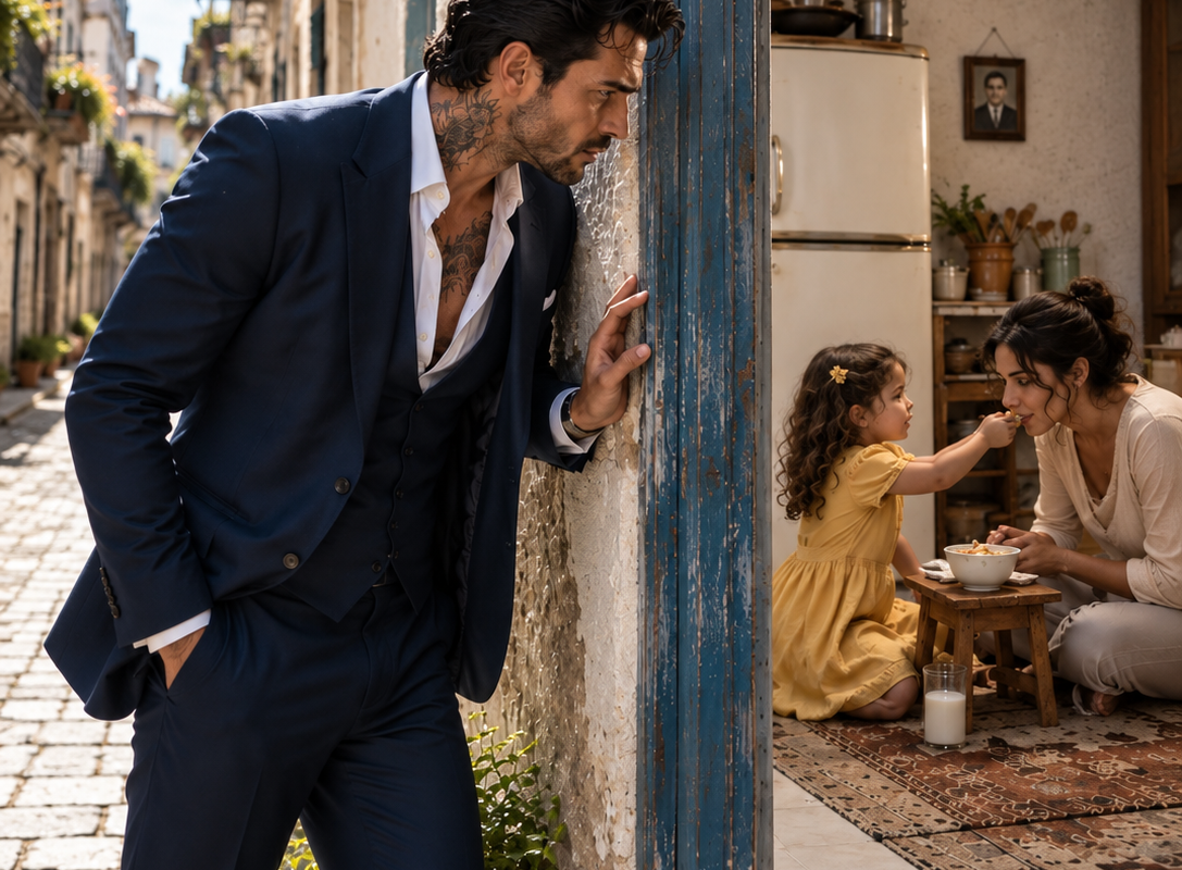The Mafia Boss Secretly Followed the Maid’s Toddler… What He Saw Broke His Heart.