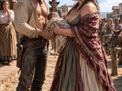 The Cowboy Thought the Ragged Woman Wanted Food Until She Took His Dying Baby and Made the Whole Town Regret What It Called Her