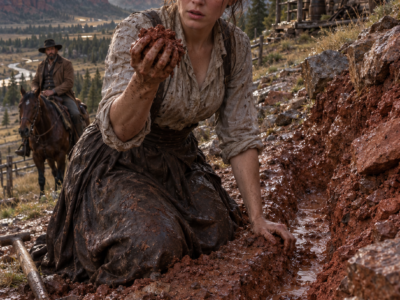 They Laughed When 24-Year-Old Lenora Braddock Spent Nearly Everything on Eleven Acres of Colorado Rock—Then a Rainstorm Exposed Red Clay Beneath Her Cabin, and the Rancher Who Called Her Purchase a Joke Began Trying to Buy the “Worthless” Hillside Back