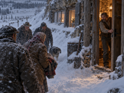 They Laughed When Thomas Brennan Began Carving His Family’s Home Into a Montana Limestone Cliff — But When Winter Dropped Below Zero and the Valley Lost Power, the Shelter Stayed Warm on Almost No Firewood, and the Same Neighbors Who Had Mocked His “Cave” Started Knocking at His Door