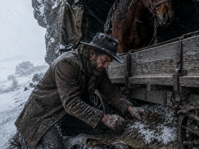 After Losing His Wife and Nearly Everything He Owned, Pierce Halbrook Dragged His Crippled Freight Wagon Into a Basalt Hollow and Sealed Every Crack Before a Bitterroot Blizzard Hit — By Morning, the Storm Had Buried His Shelter So Completely That the Snow Itself Was Keeping Him Alive