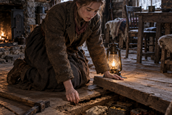 Cast Out With Only Three Dollars, Margaret Bought A Dead Prospector’s Ruined Cabin While The Town Laughed — Then A Hollow Floorboard Revealed The Gold Amos Had Hidden For Whoever Was Desperate Enough To Stay