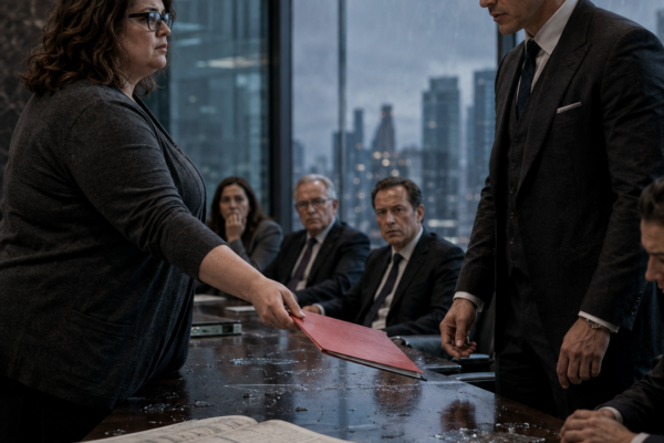 The Mafia Boss Told the Plus-Size Accountant to Lose Weight Before He’d Trust Her With His Money—She Slid Proof Across the Table That His Own Right-Hand Man Was Robbing Him and Made Him Choose Between His Pride and His Empire
