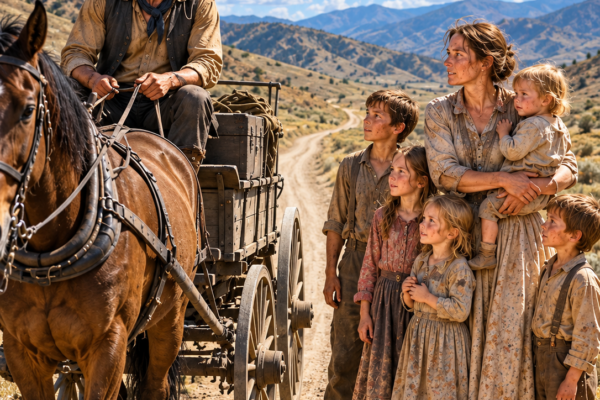 A Cowboy Saved a Mother and 5 Children From Death—What They Did Next Saved His Ranch