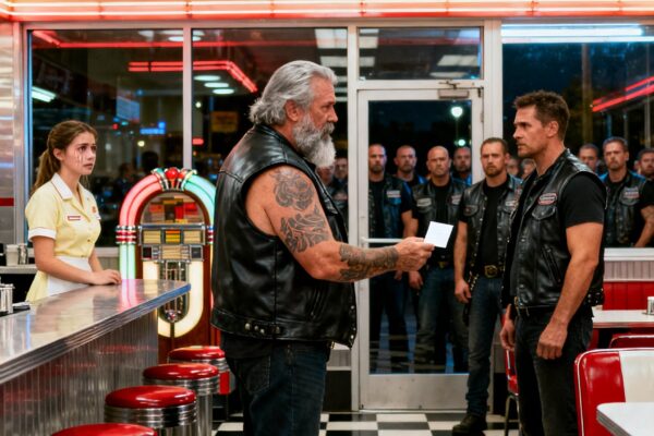 A WAITRESS WAS MOCKED FOR NEEDING TIPS – THEN 49 HELL’S ANGELS WALKED IN AND MADE THE WHOLE DINER GO SILENT