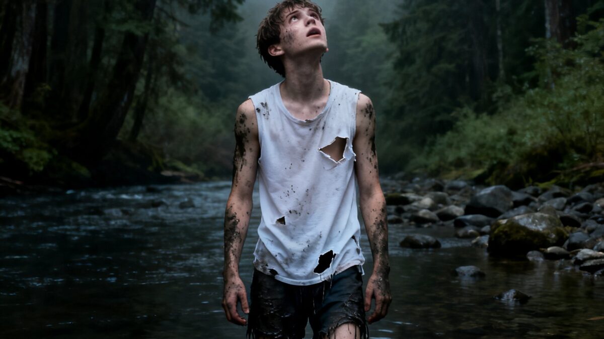 HE VANISHED FROM HIS TENT BAREFOOT – 31 DAYS LATER, THEY FOUND HIM STANDING IN A RIVER AND SCREAMING WHEN TOUCHED