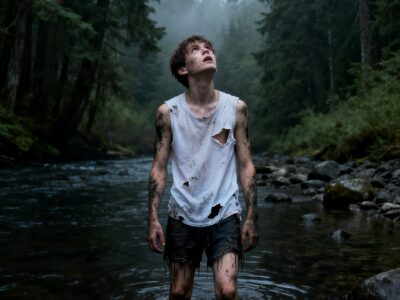 HE VANISHED FROM HIS TENT BAREFOOT – 31 DAYS LATER, THEY FOUND HIM STANDING IN A RIVER AND SCREAMING WHEN TOUCHED