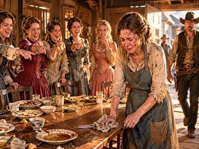 Every Lady Wanted the Rich Cowboy—Then He Walked Past Them and Chose the Humiliated Maid