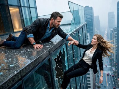 “Don’t Look Down!” Single Dad Caught a Falling Billionaire—Then His SEAL Identity Shocked Everyone