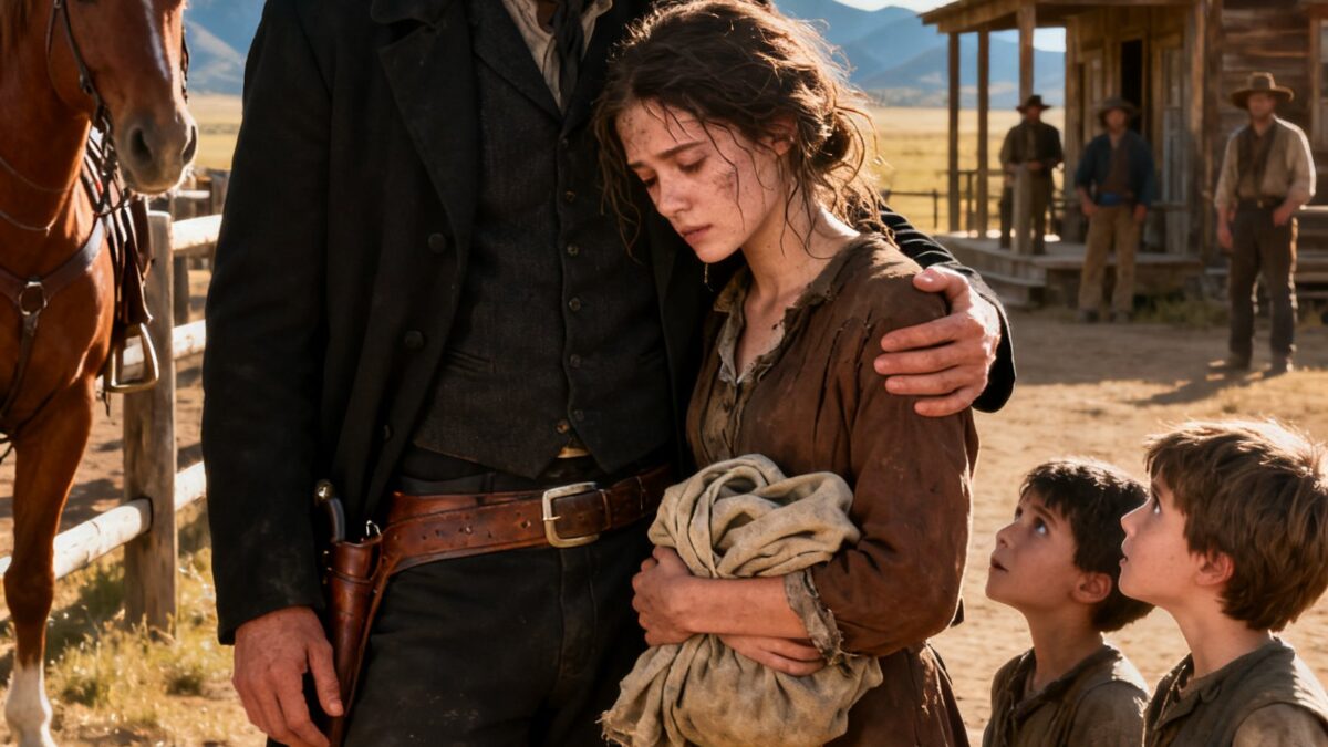 A RICH RANCHER MARRIED ME ON A BET – THEN I SAVED HIS LAND, HIS CHILDREN, AND HIS NAME