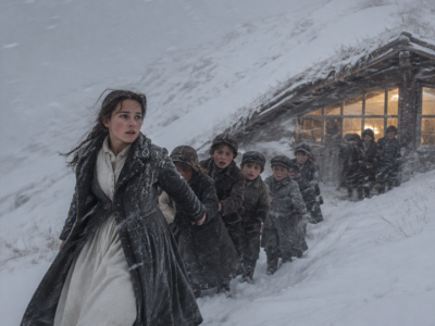 Cast Out at 16, Rena Dug Her Home Into the “Worthless” Wyoming Hillside Everyone Said Would Become Her Grave — Then a Blizzard Swallowed the Valley, the Schoolchildren Were Trapped in Its Path, and the Warmest Refuge in Halloway Bend Was the Burrow They Had Mocked