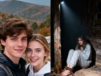A COUPLE VANISHED IN THE OZARKS – ONLY THE WIFE WAS FOUND CHAINED IN A FOREST CABIN