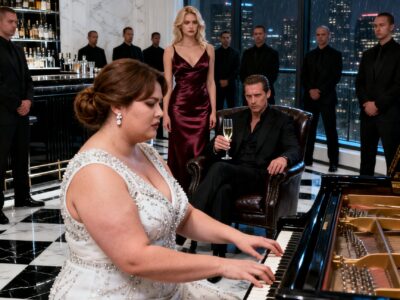 NO PIANIST SURVIVED THE MAFIA BOSS’S DEADLY CHALLENGE – UNTIL THE CURVY MAID SAT AT THE BLOODY PIANO