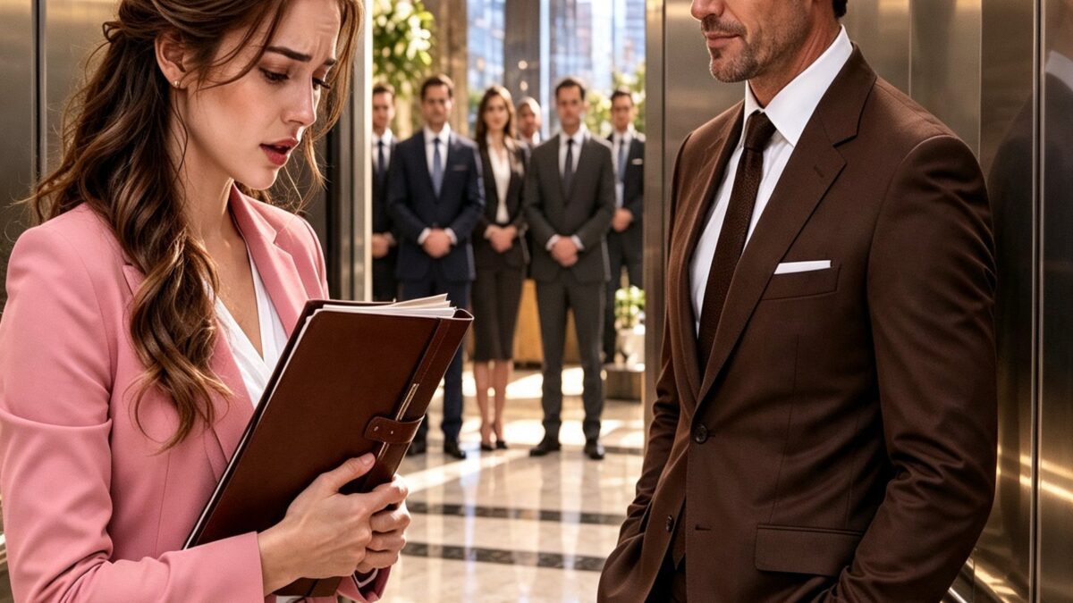 Single Mom Practiced Her Interview in the Elevator — Unaware the Man Was the CEO!