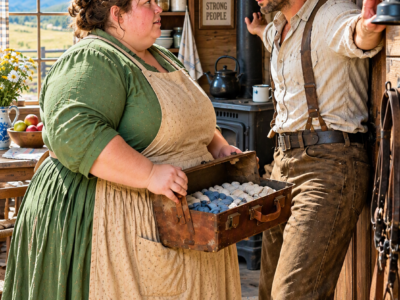 She Thought the Cowboy Wanted Her Gone—Until He Revealed Why His Wagon Was Ready