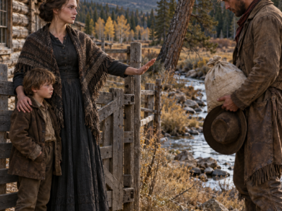 The Montana Widow Said Her Son Needed a Father, Not a Stranger’s Charity—Then Gideon Hill Repaired Her Collapsing Barn, Kept His Distance From the Boy, and Hid the One Truth That Explained Why Her Dead Husband’s Last Words Had Led Him Straight to Their Door