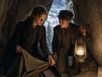 Thrown Out at Nineteen With Winter Closing Over Colorado, Adelaide Ransom Followed Her Dead Father’s Notes to a Hidden Mountain Cave — Then She Found His Tools, Plans for a Stone Winter House, and One Dangerous Question: Could She Finish What He Had Started Before the Snow Sealed the Gulch?