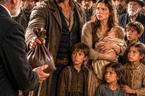 “I’ll Take Her and All 7 Children” — The Mountain Man’s Choice Shocked the Entire West