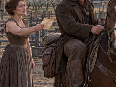 The Drifting Cowboy Said He Wasn’t a Man Who Stayed—Then the Montana Widow Handed Him Her Father’s Hidden Letter, Revealing He Had Been Praying for Josiah Before They Met and Believed the Ranch Hand Was the Answer Sent to Stand Beside His Daughter and Grandchild