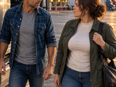 She Climbed Into His Truck With One Bag and Nowhere to Go