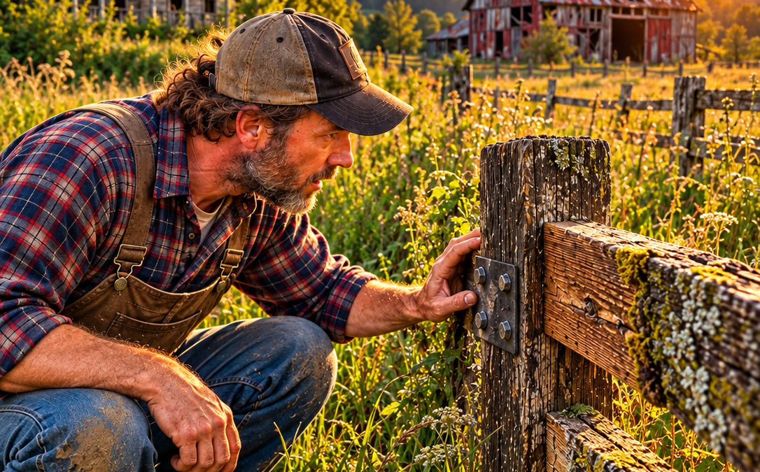 He Bought a Farm Everyone Had Given Up On — Then He Found the Fence Post That Didn’t Belong