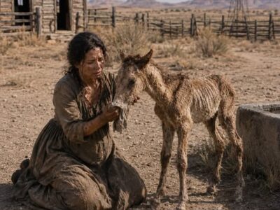 Everyone said the dead ranch would bury the pregnant widow — until a wet-nosed colt led her to the spring a powerful cattleman had stolen