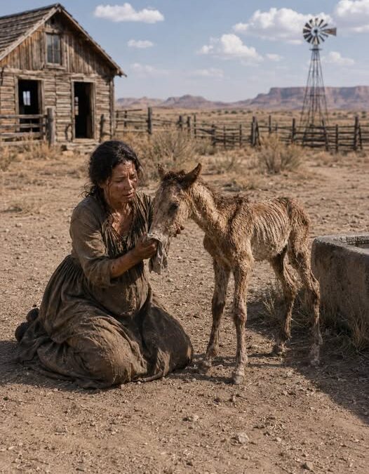 Everyone said the dead ranch would bury the pregnant widow — until a wet-nosed colt led her to the spring a powerful cattleman had stolen