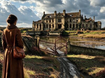 after her father died, her stepmother sent her to a ruined farm everyone had abandoned — but beneath the broken land was the one thing they never knew he had left her