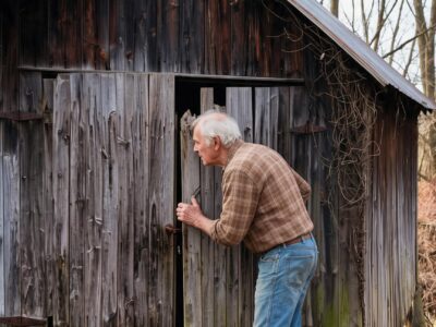for 33 years, his wife begged him never to open the locked barn behind their nebraska farmhouse — eleven days after her funeral, he found the key and learned the son he buried had never been dead