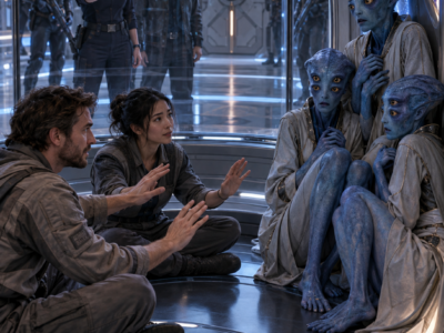 The Aliens Asked Commander Heather Mason Why Nothing on Earth Had Evolved to Hunt Humans—Then a Locked Room Filled With Terrified Researchers Forced Her Team to Prove Whether Humanity’s Most Frightening Predator Instinct Was the Urge to Kill…or the Choice to Protect
