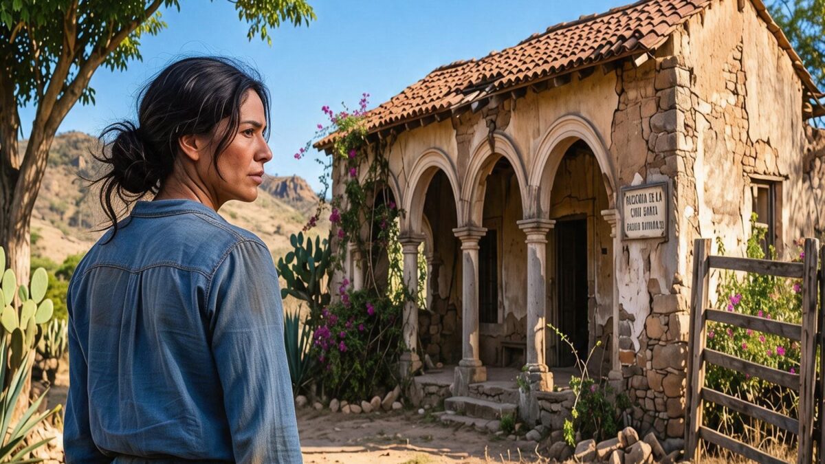 after her brother inherited the family fortune, she was left only a ruined desert hacienda — then she opened one wall and found the inheritance their mother had hidden from greed