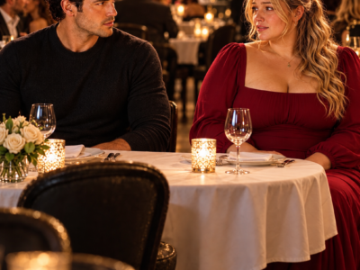 “I Guess We’re Both Being Stood Up,” She Said—Not Knowing Who He Really Was