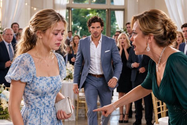 she whispered, “i’m sorry, this is the only dress i have”—then the ceo crossed the ballroom and made everyone understand why she was there