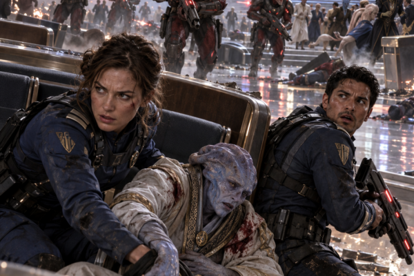Earth Came to Nexus 7 Asking for Mining Rights—Then Armed Vrexians Opened Fire on the Council, and Commander Allison Murphy Realized the Galaxy Wasn’t Afraid of What Humans Had Done, but of What They Might Become If Nobody Managed to Contain Them