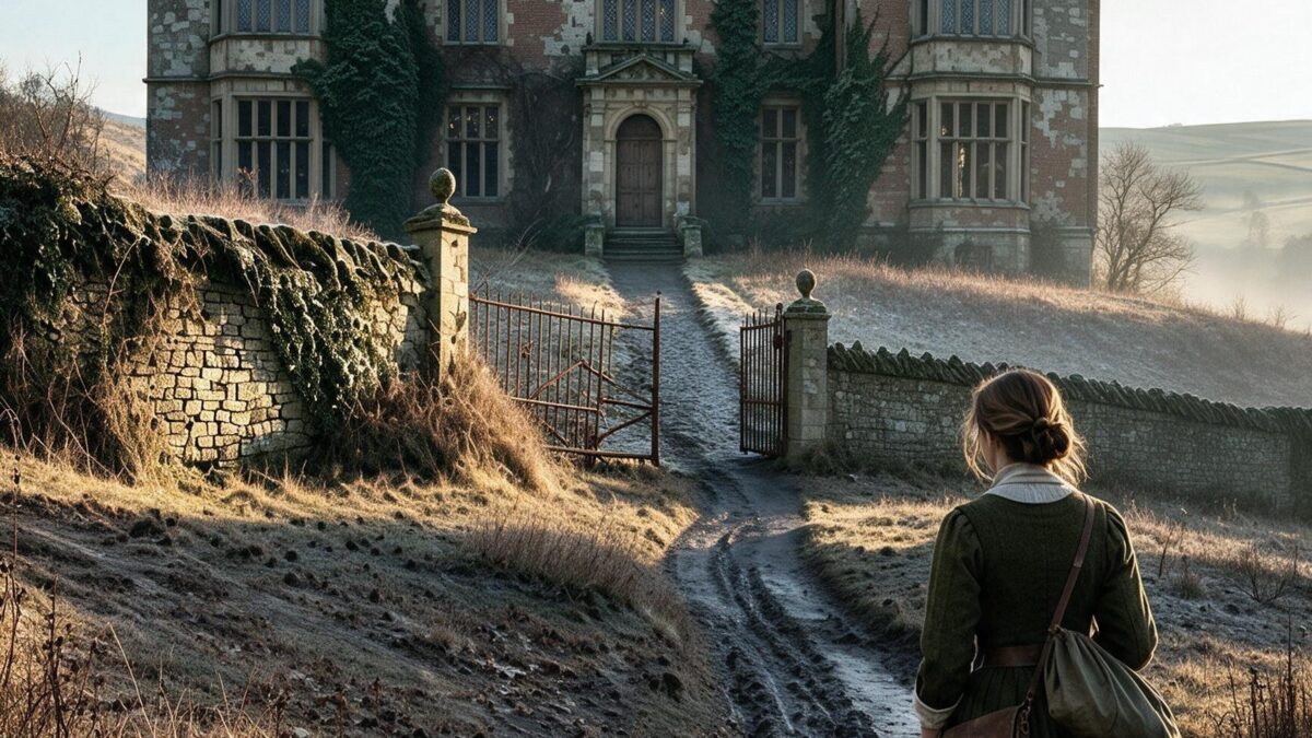 after her husband died, his family left her a ruined mountain estate—then she found the room they had hidden for generations