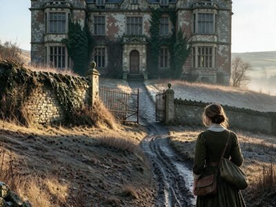 after her husband died, his family left her a ruined mountain estate—then she found the room they had hidden for generations