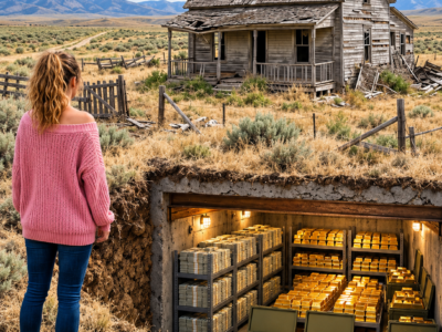 Everyone Told Her to Sell the Dead Ranch for $5,000 — Until She Heard a Hollow Sound Beneath the Floor