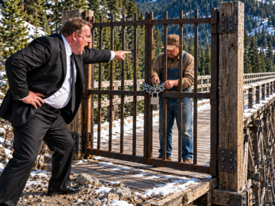 The Bank Blocked His Only Road—So the 72-Year-Old Farmer Rebuilt a Forgotten Bridge