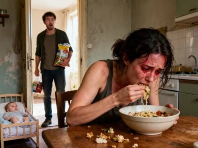 I give my mother 1.5 million pesos every month to take care of my wife after she gave birth. But when I came home unexpectedly early, I found her secretly eating a bowl of spoiled rice mixed with fish heads and bones. What happened next was even more terrifying…