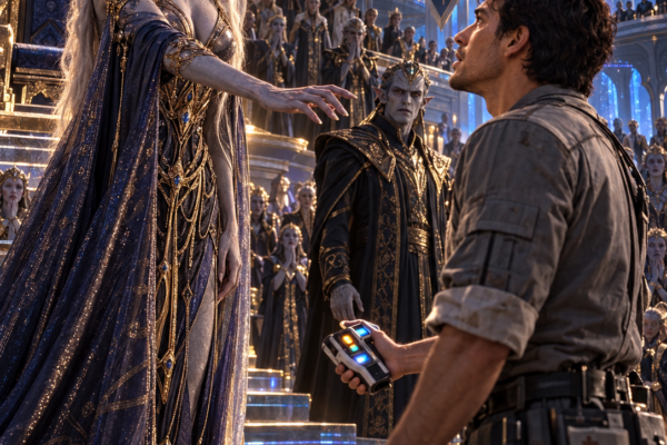 The Alien Queen Told the Human Healer, “I Wish You Were My Spouse”—The Palace Fell Silent, but Daniel Had Already Discovered Someone Was Poisoning Her, and Before He Could Answer Her Heart, He Had to Prove Whether the Person Trying to Break Her Throne Was Standing Beside It
