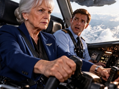 The young first officer looked at my gray hair, my wrinkled hands, and the little silver dart pinned to my jacket, then told the flight attendant to get “the confused grandmother” back in her seat. Thirty seconds later, the airplane dropped hard enough to send people screaming. “You can have security waiting for me when we land,” I told him. “But if you want three hundred people to see their families tonight, open that cockpit door.”