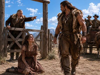 Everyone Refused the Mute Woman at the Ranch Gate — Until a Lonely Mountain Man Heard Her Cry