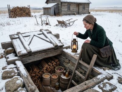 Winter Came With No Firewood—Then the Widow Opened Her Father’s “Dry” Well