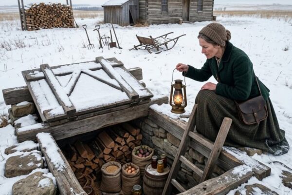Winter Came With No Firewood—Then the Widow Opened Her Father’s “Dry” Well